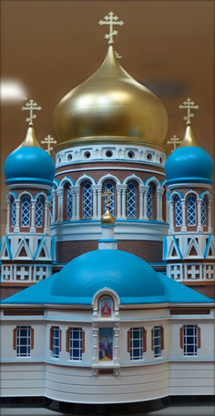 Макет Свято Успенского кафедрального Собора